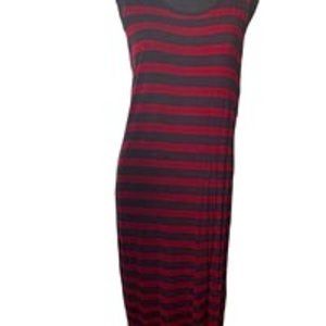 Forever 21+ Striped Midi Tank Dress